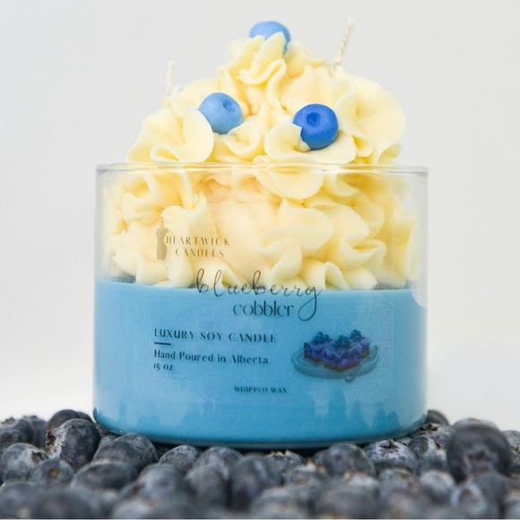 Blueberry Cobbler scented Soy Candle - Picture 1 of 1